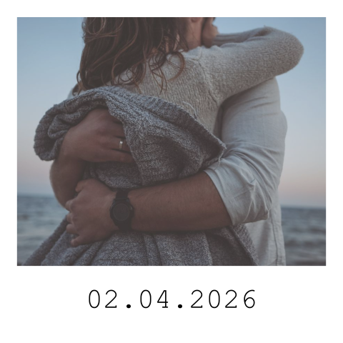 Save-the-Date Karte mit Foto im Polaroid-Design - Plant Lovers