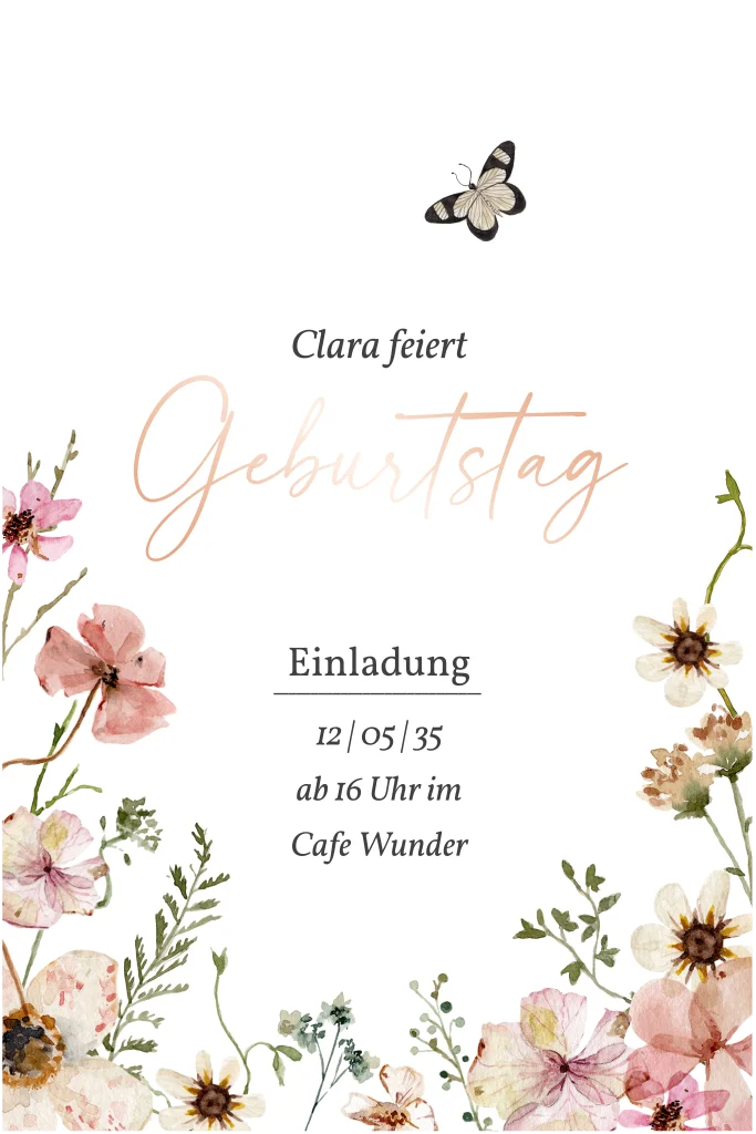 Geburtstag Bloom