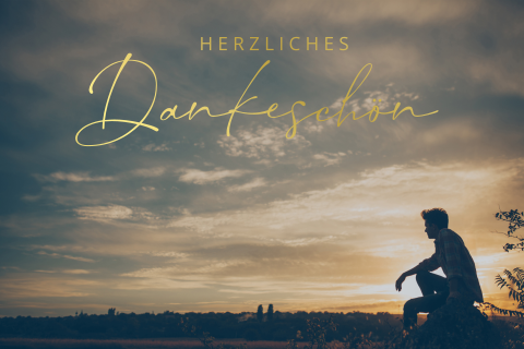Dankeskarte Jugendweihe: Großes Foto mit Fotos