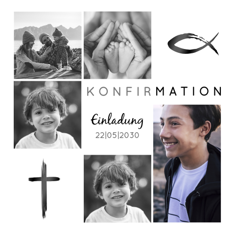 Bilderreihe Konfirmation