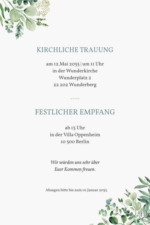 Karteninnenseite
