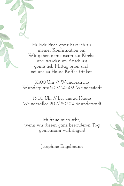 Karteninnenseite