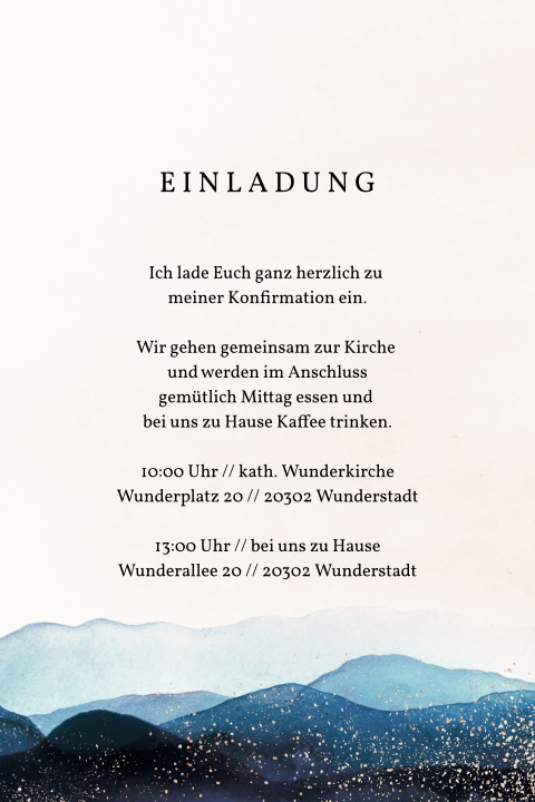 Karteninnenseite
