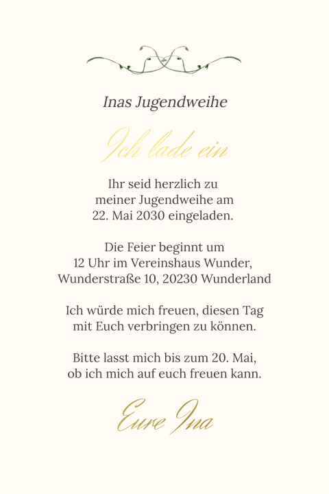 Karteninnenseite
