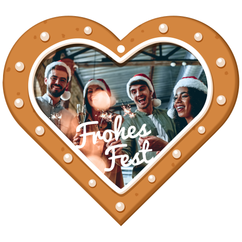 Lebkuchenherz - Anhänger