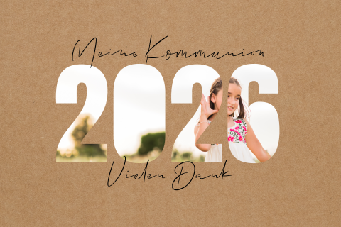 Kommunion 2026 Danke