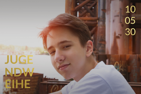 Dankeskarte Jugendweihe: Modern Style mit Foto