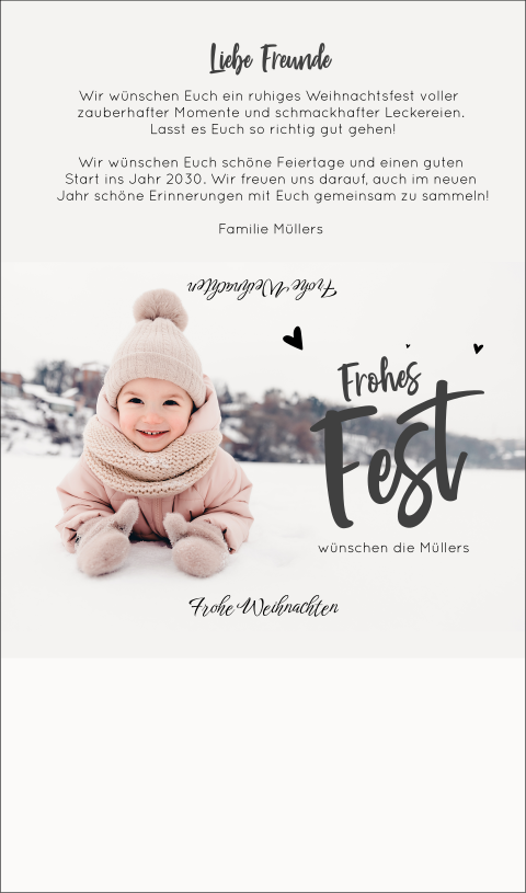 Schokolade: Frohes Fest