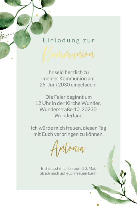 Karteninnenseite