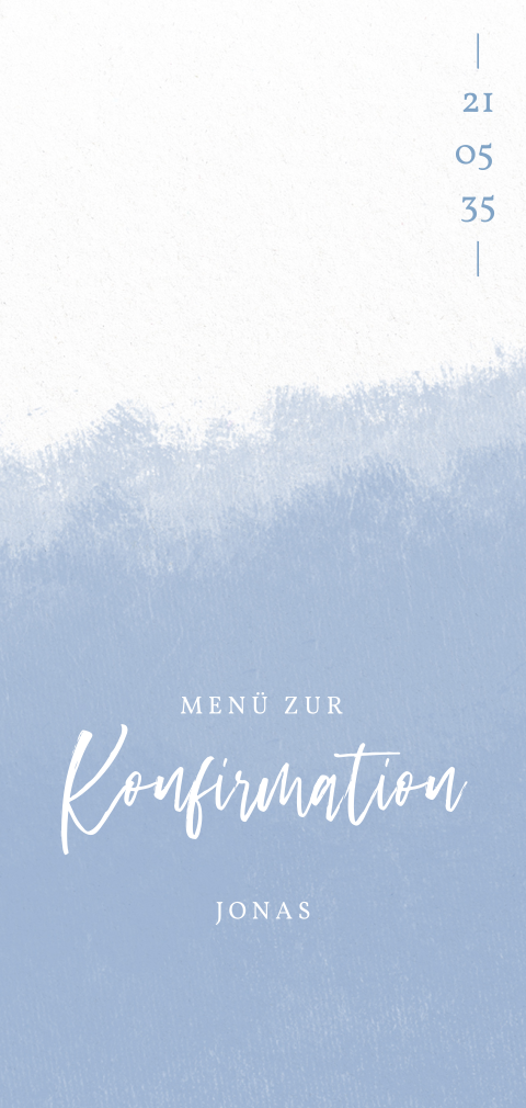 Sanfter Pinselstrich