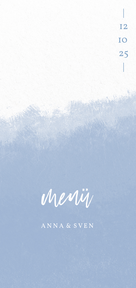 Sanfter Pinselstrich