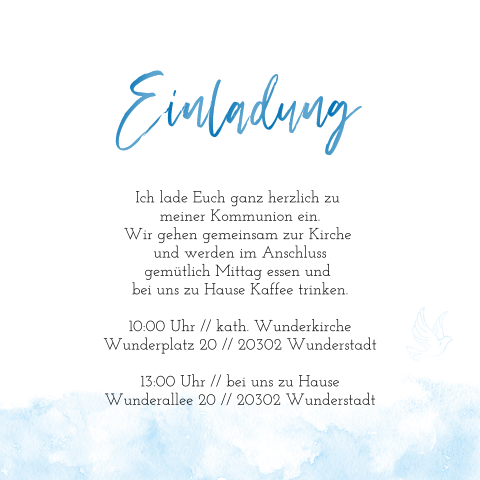 Karteninnenseite