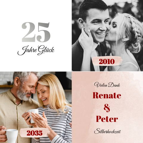 Romantisches Aquarell