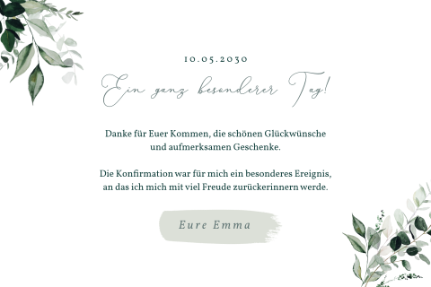 Karteninnenseite