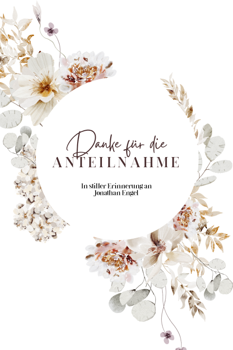 Florales Rundes Fenster