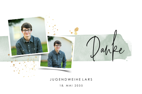 Streifen in Aquarell