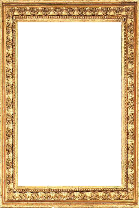 Einladungskarte 70. Geburtstag: Kunstwerk mit Foto in Gold