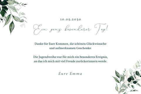 Karteninnenseite