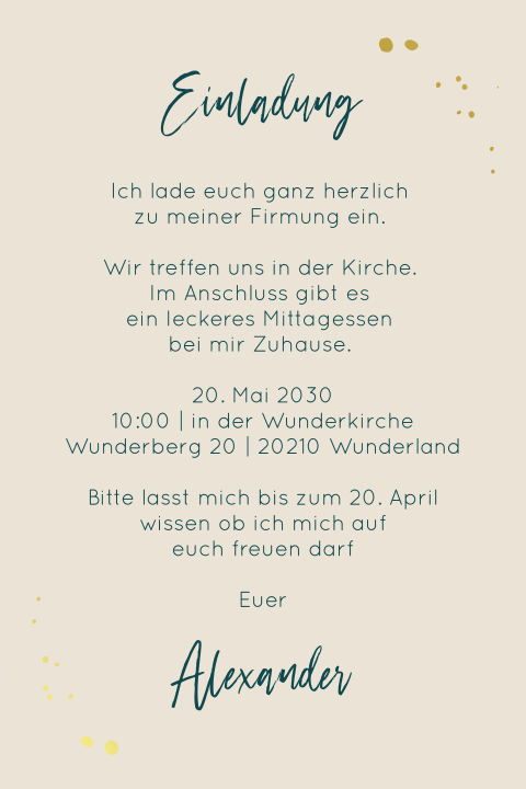 Karteninnenseite