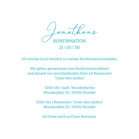 Karteninnenseite