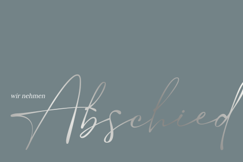 Abschied