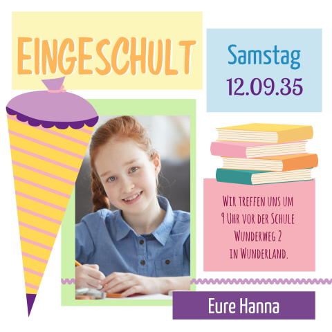 Bunte Quadrate