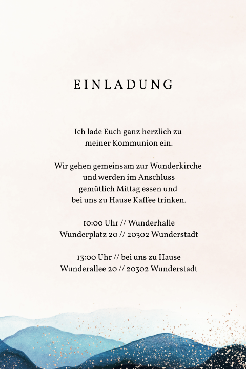 Karteninnenseite