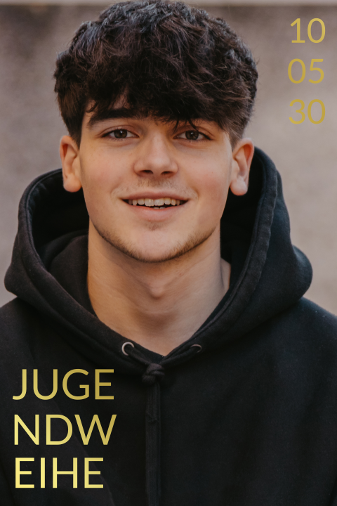 Einladungskarte Jugendweihe: Modern Style mit Foto