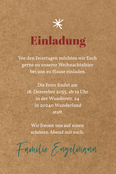 Karteninnenseite