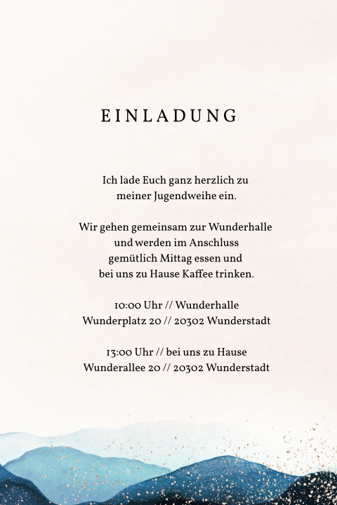 Karteninnenseite