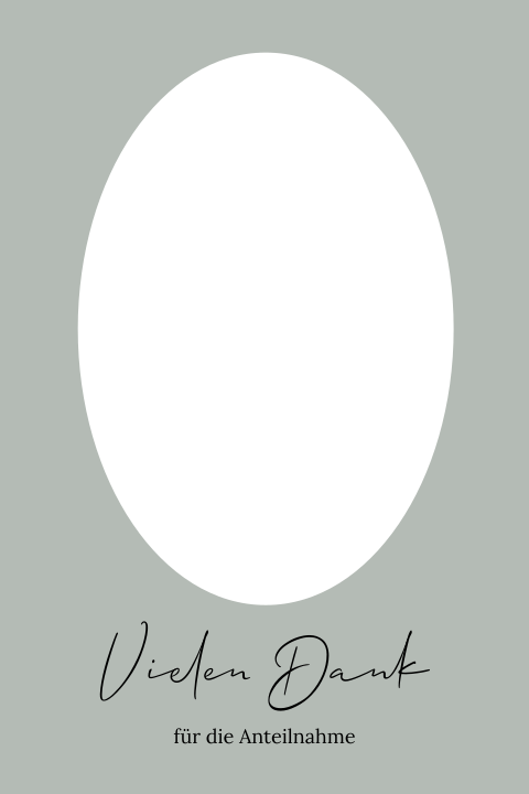 Ausgestanztes Portrait