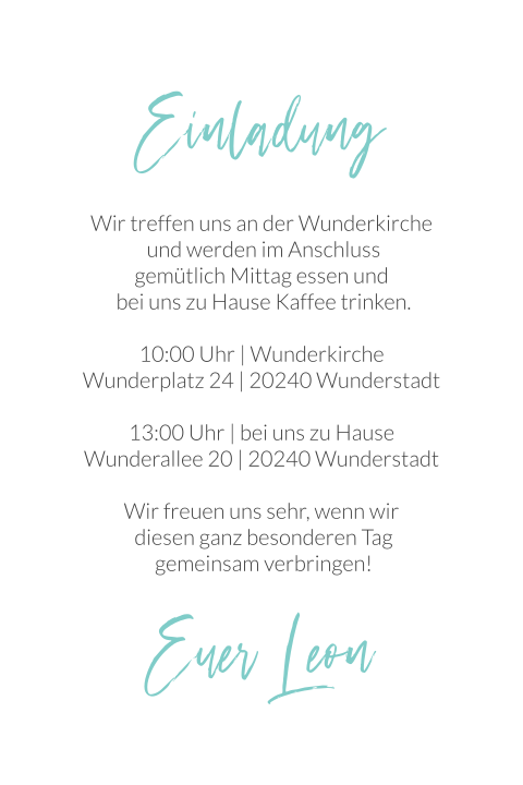 Karteninnenseite