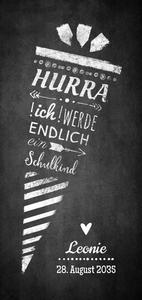 Kreide - Schultüte