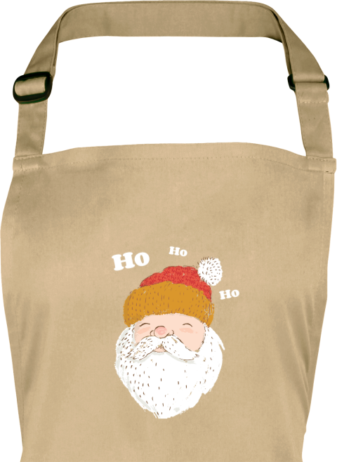Weihnachtliche Backschürze: HoHoHo