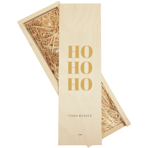 Weinkiste: Ho Ho Ho