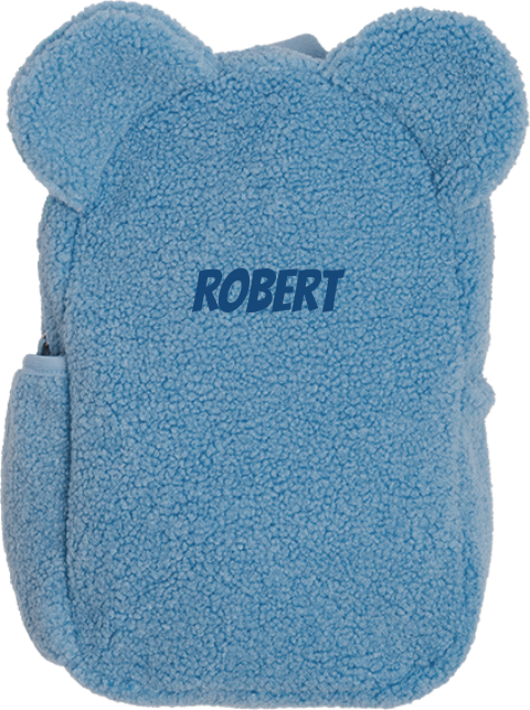Teddyrucksack Hellblau