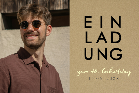 Modern Birthdayparty