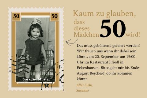 Briefmarke 50