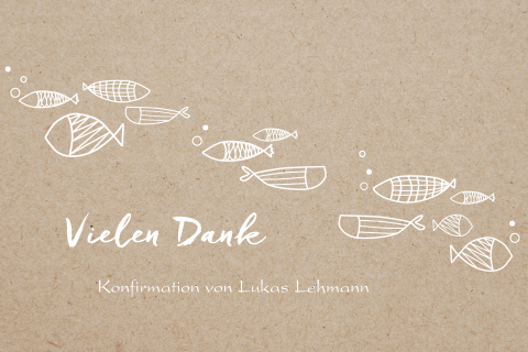 Heilige Fische Danksagung