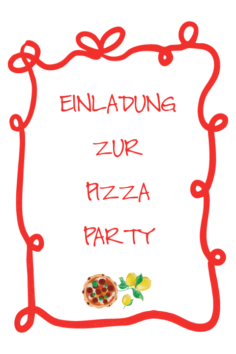 Pizza-Party