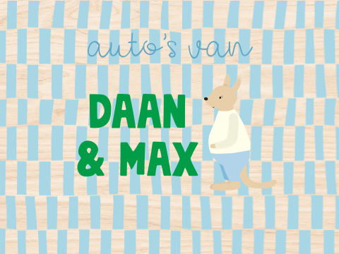 Houten Memorybox | Tweeling