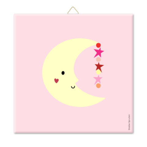 Tegel | Maan Roze | 10x10