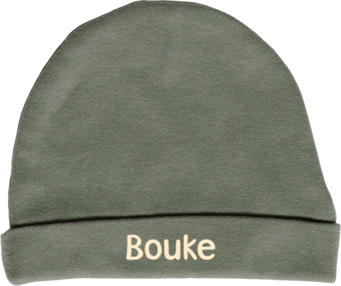 Babymutsje | Oudgroen | 3 - 6 Maanden