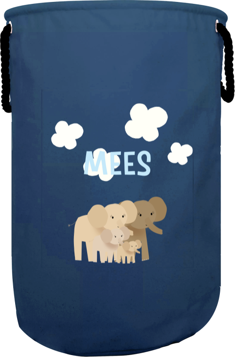 Opbergzak | Olifant | Groot