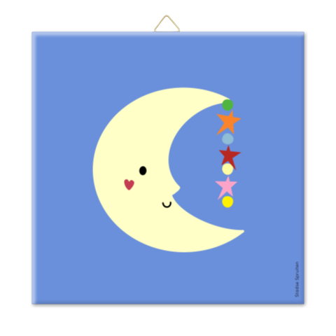 Tegel | Maan Blauw | 10x10