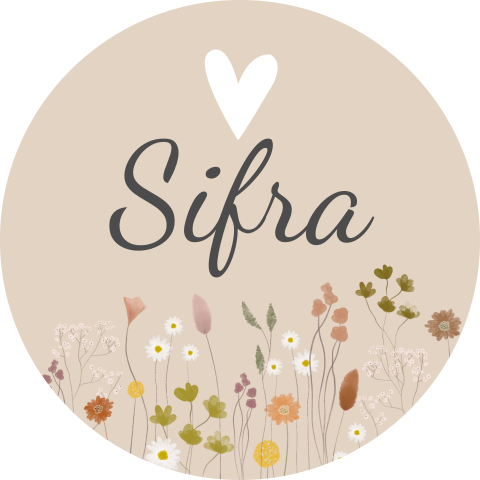 Sticker Sluitzegel Sifra