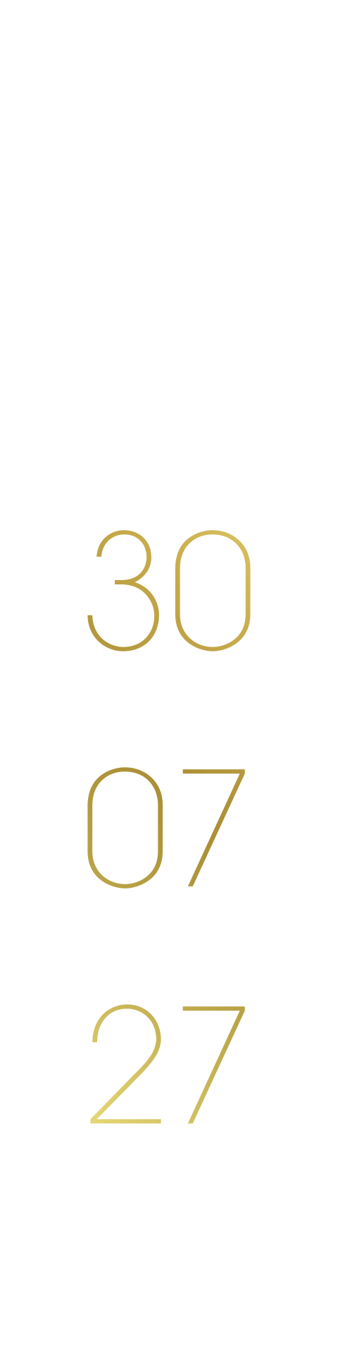 Label Small Geboortedatum Geboortekaartje Goudfolie