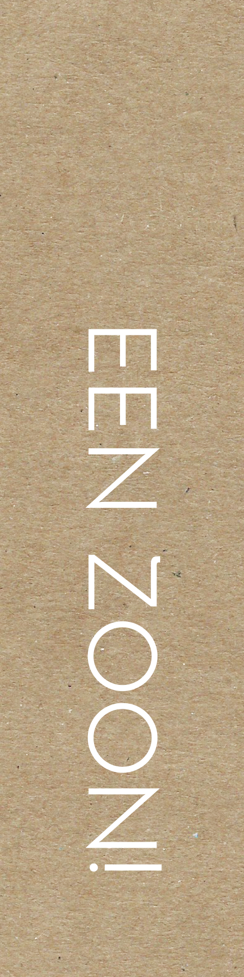 Label Small Tekst Roin Geboortekaartje Kraft