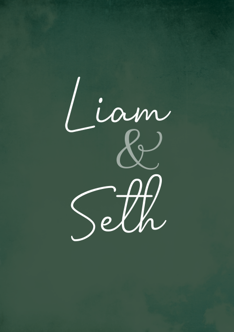 Geboortekaartje Tweeling Neutraal Groen