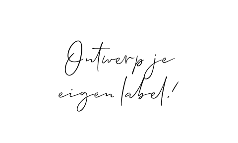 Label Kraamborrel boogjes cookie blanco